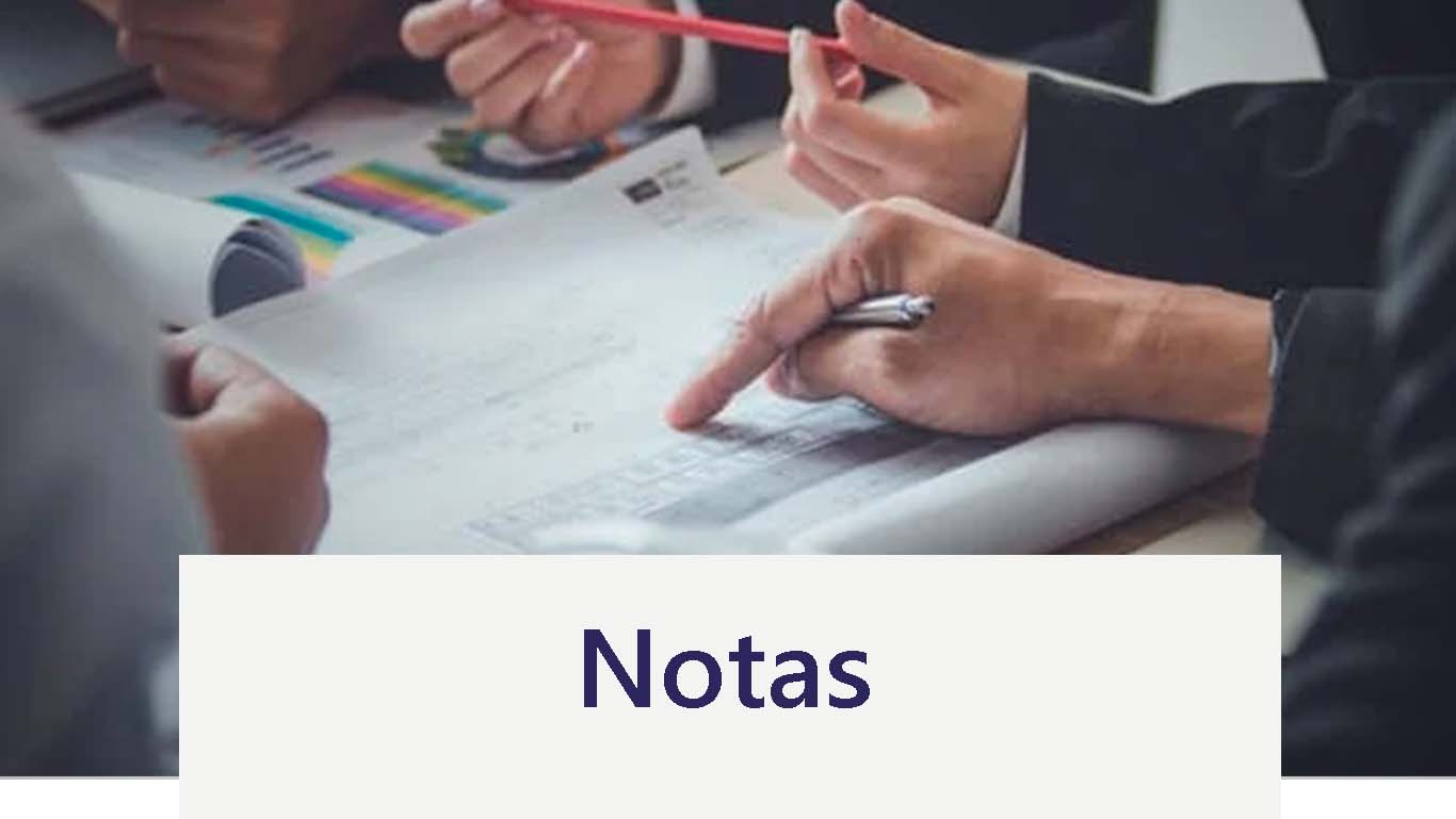 Notas